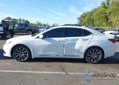 2017 Acura Tlx Advance Package из США, поврежденный, VIN 19UUB3F78HA001504